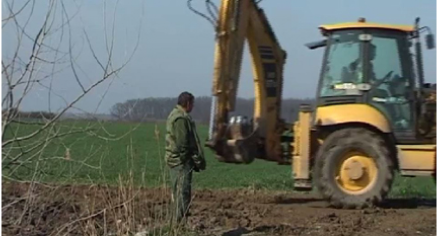 Uređenje puta u romskom naselju u Obrežu